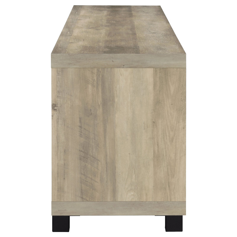 Crédence de rangement l 78,75 po Caben, Pin délavé