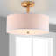 Clara 3-Light 40.64cm Semi Flush Mount