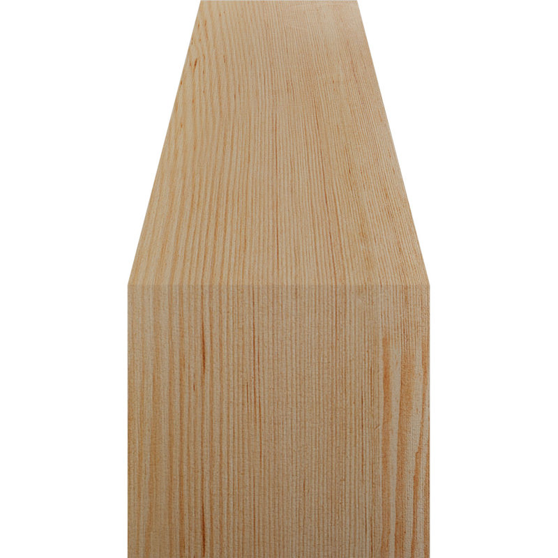Attelle impériale du genou, Sapin de Douglas, Lisse, H 14 po x l 5,5 po x P 14 po