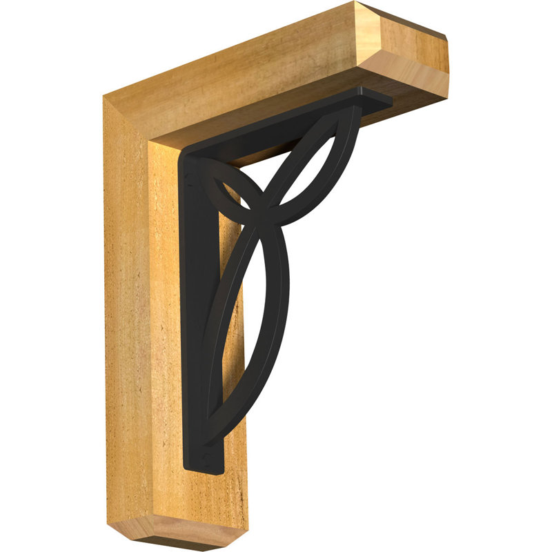 Support pour scie rugueuse, cèdre rouge de l'Ouest l 4 po x P 13 1/2 po x H 16 po Versailles Craftsman Ironcrest