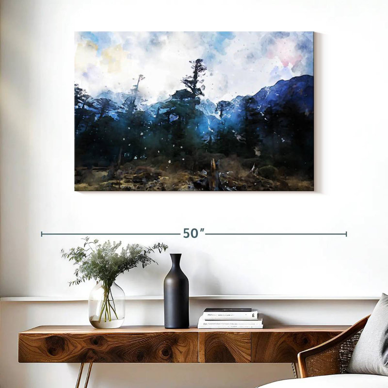 Avery Forest Abstract, 26" H x 39" W
