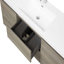 Meuble-lavabo flottant de 48 po avec lavabo, armoire de rangement murale moderne avec lavabo en résine et tiroirs à fermeture en douceur-1572787238-1572787239