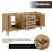 Laurel 71.2" Double Bathroom Vanity Base Only-91927752