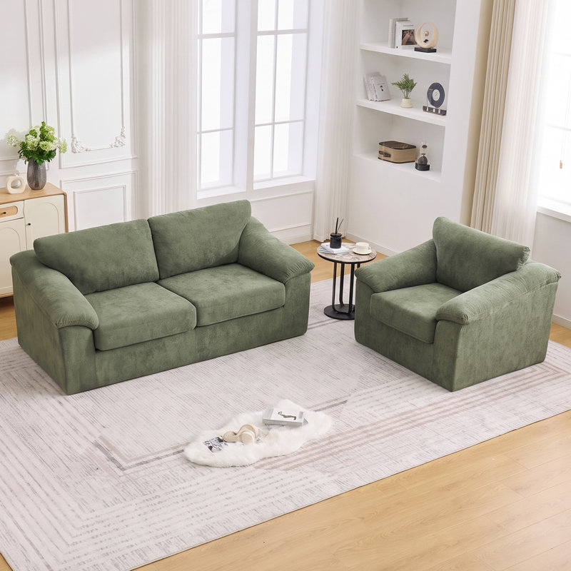 Chenille Upholstered Sofa Collection