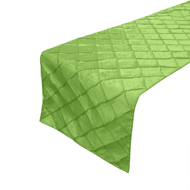 Solid Color Table Runner, 72" x 12", Lime Green