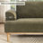 Upholstered Standard Sofa with Solid Wood Legs-757613644