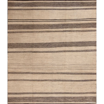 One-of-a-Kind 8'7" x 10' Hand Knotted Area Rug