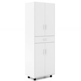 Single Garage Storage Cabinet With Doors And Drawer