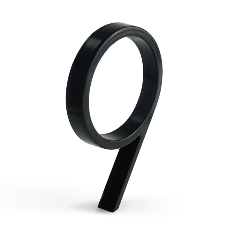 Numéro de maison 5 po, 9