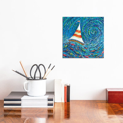 Set Sail by Estelle Grengs - Wrapped Canvas Print