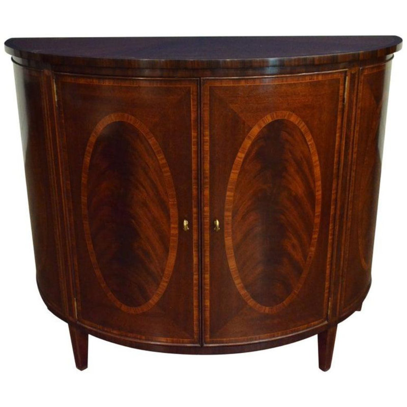 Demilune Accent Cabinet