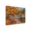 "Autumn Cabin" par Bigelow, impression sur toile tendue-2027052262