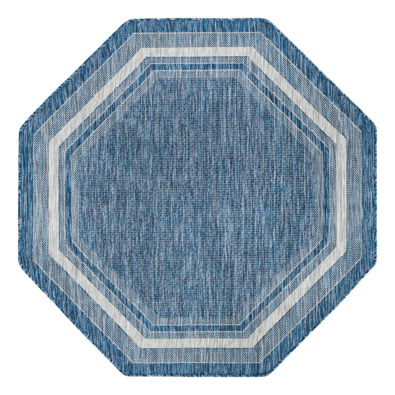 Swanee Indoor / Outdoor Rug, Octagon 5' x 5'