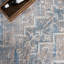 Tapis oriental bleu / beige Singletary-663507475