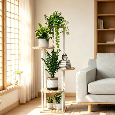 Support pour plante à 5 niveaux
