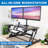 Mount-It! Height Adjustable Standing Desk Converter with Bonus Dual Monitor Mount Included, 36 Inch