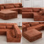 Canapé-lit modulaire avec repose-pieds Boneless-1054836887