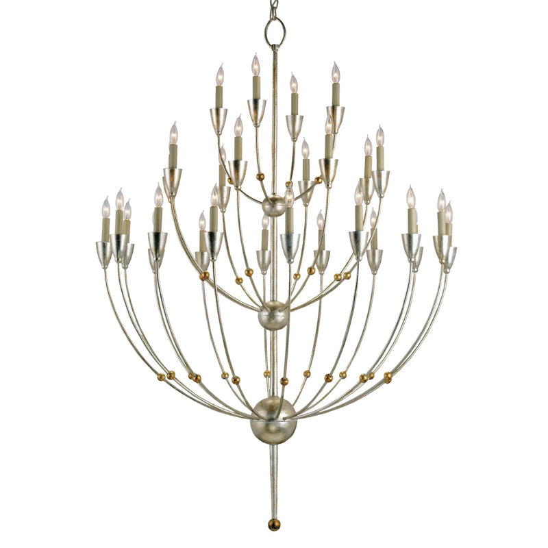 Paradox 28 - Light Dimmable Tiered Chandelier