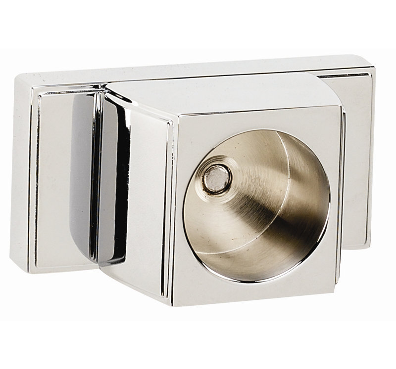 Arch Shower Rod Brackets Only, Polished Chrome