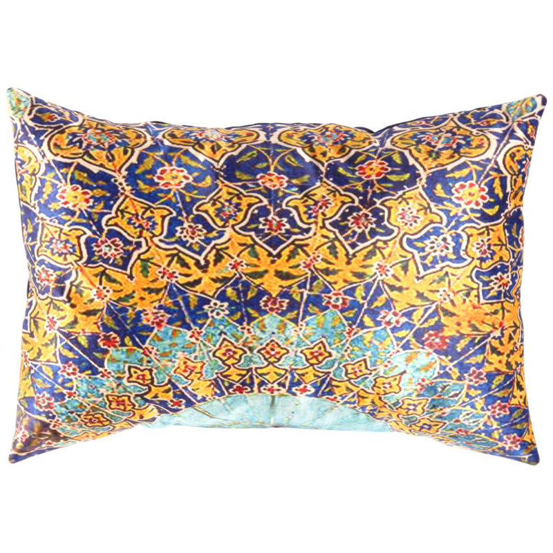 Coussin décoratif en velours