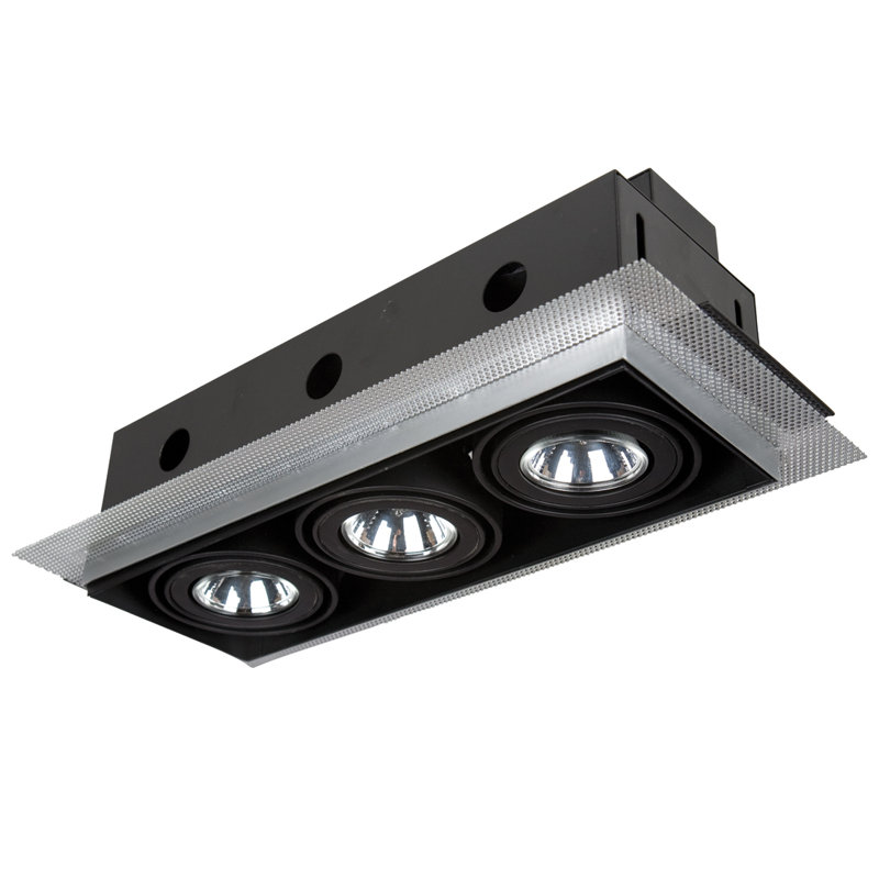 Remodel Recessed Lighting Housing, Black