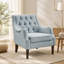 Charmant fauteuil d'appoint capitonné pour des espaces de vie élégants-1420284609