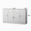 Sideboard Buffet Cabinet, Kitchen Storage Cabinet With 1 Drawer And 4 Doors