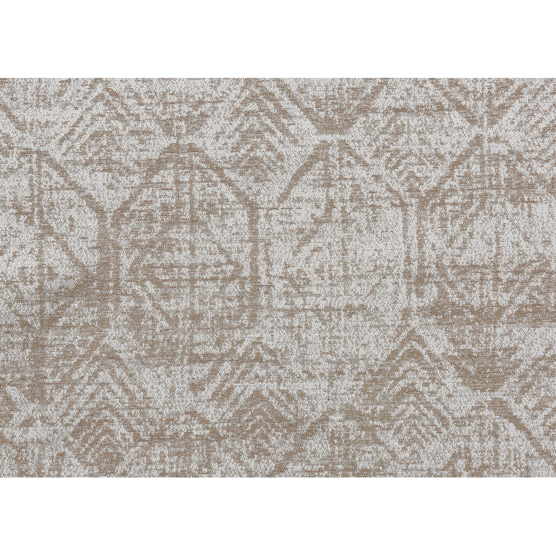 Distressed Global Blackout Lined Grommet Curtain Panel, Camel, 50" W x 84" L
