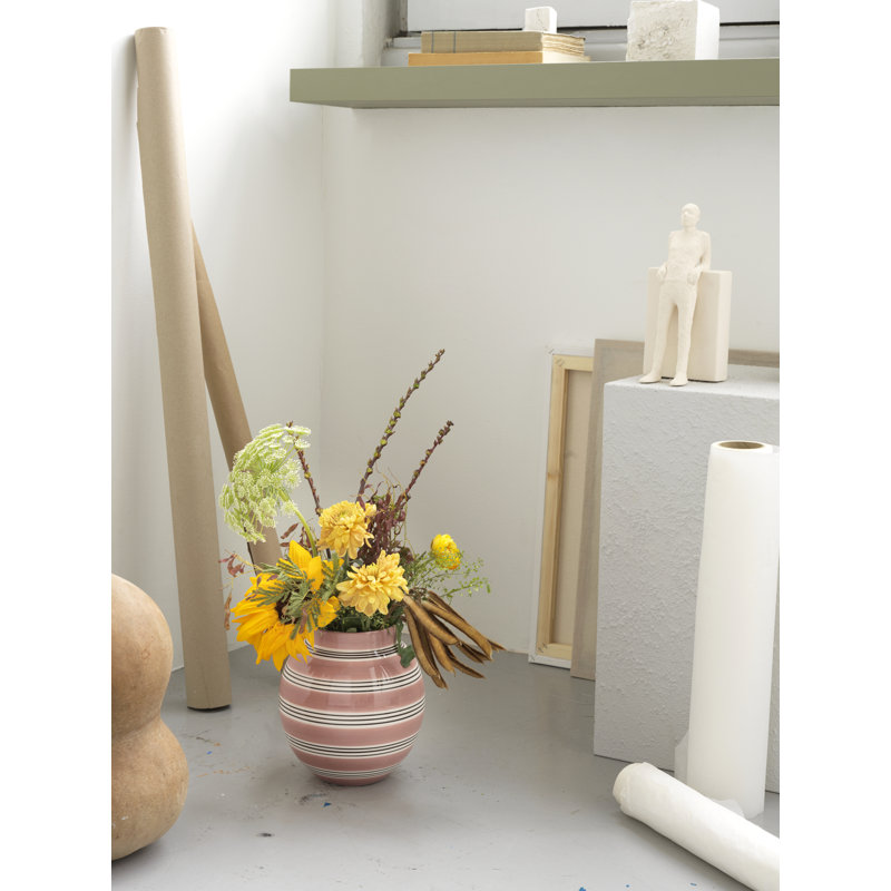 Omaggio Nuovo Handmade Faience Table Vase