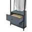 Alva Open Wardrobe With 2 Drawers 3 Piece Bedroom Set-118372349