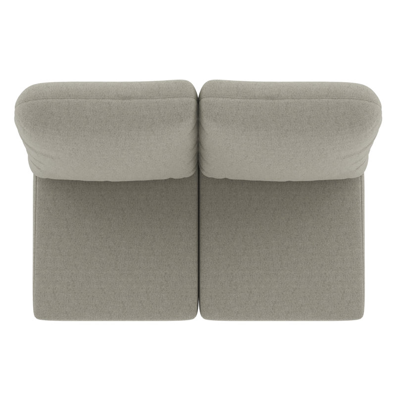 Indoor/Outdoor Sunbrella® Seat/Back Cushion, Spectrum Dove Sunbrella® Plainweave