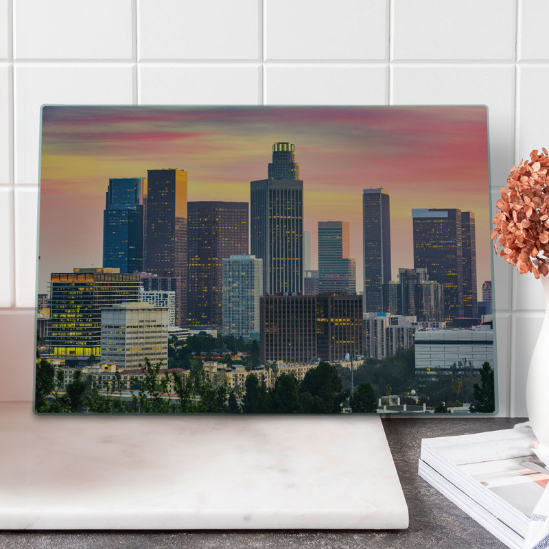East Urban Home Glass Cutting Board