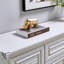Rangement pour chaussures en alliage d'aluminium blanc