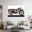 1934 Terrot 347Cc Type Hscg Supersport Moto classique abstrait paysage nature art mural-1860912605