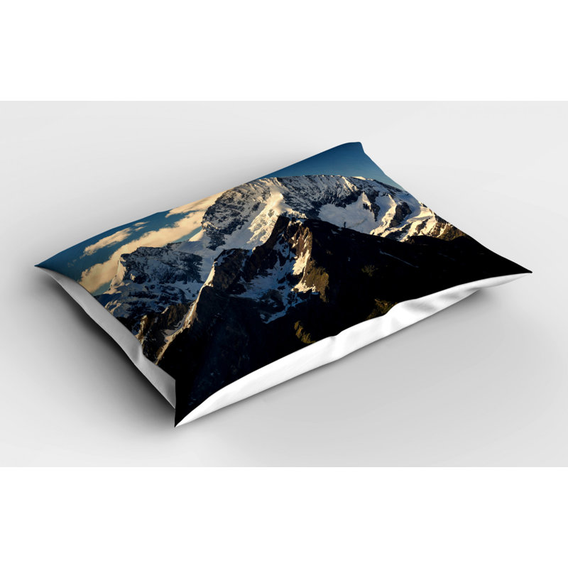 Mountain Polyester Sham Set, Twin