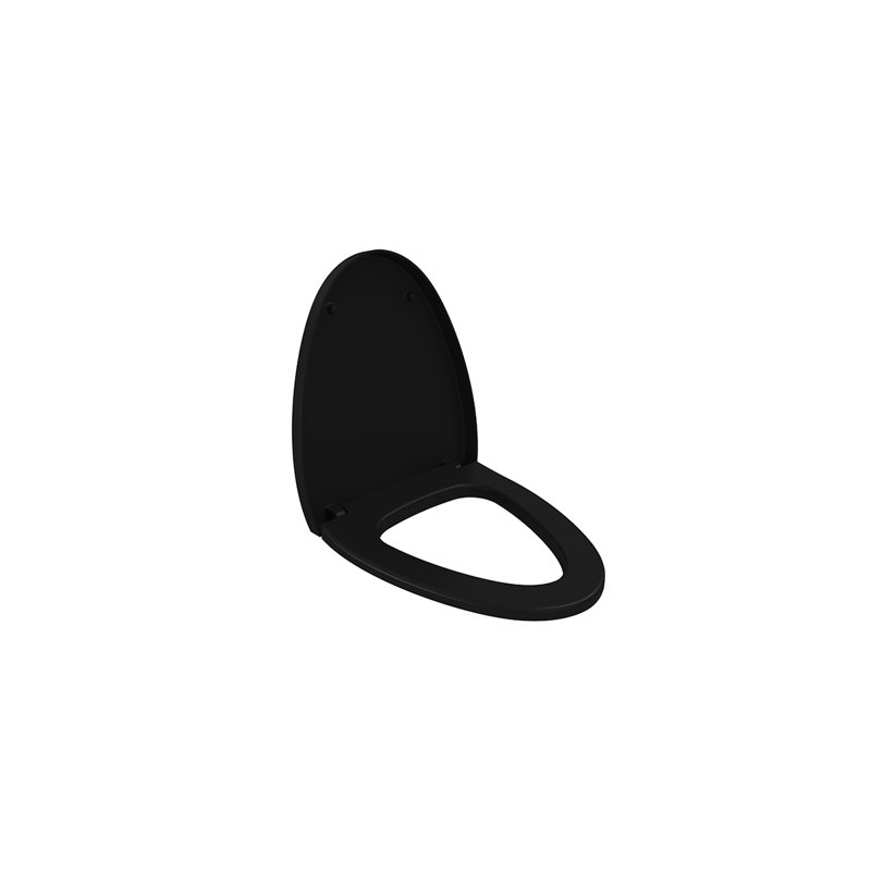 Etna Soft Close Toilet Seat, Matte Black