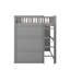 Lit mezzanine double avec échelle-1358395323