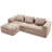 Modular Sectional Sofa, Modern Modular L-Shaped Sofa With Chaise Longue, Equipped With Small Side Pockets And Free Of Compression During Installation.-397817492