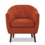 Fauteuil Bradyn en polyester touffeté à large largeur 77,47 po-32487677