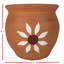 Pot de fleurs en terre cuite