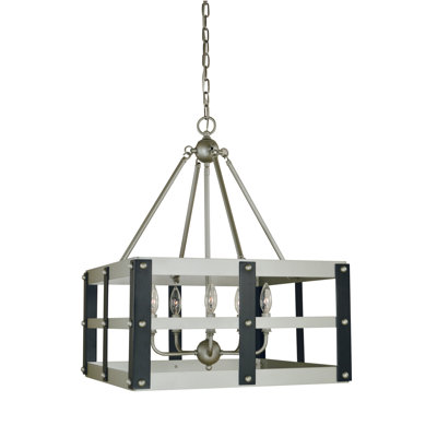 Markleville 5 - Light Square / Rectangle Chandelier