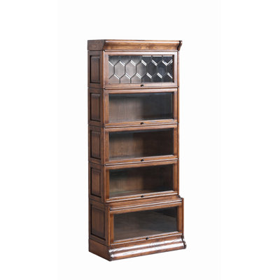 Bibliothèque standard en bois massif H 78 "x l 33"