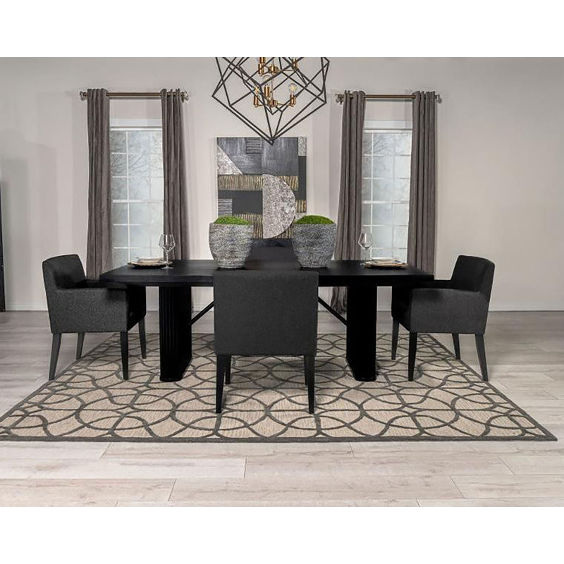 4 - Person Double Pedestal Dining Set