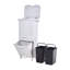 49 Litre Step-On/ Hand Press Tresh Can