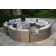 12 - Person Patio Conversation Sets with Cushions