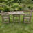 Outdoor Dining Set With Square Table And 2 Armchairs-131364105