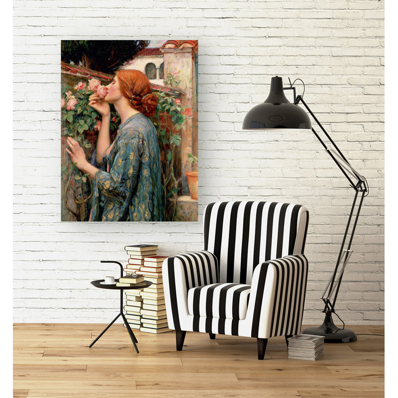 The Soul Of The Rose by John William Waterhouse - Wrapped Canvas Painting, 70cm H x 50cm W x 4cm D