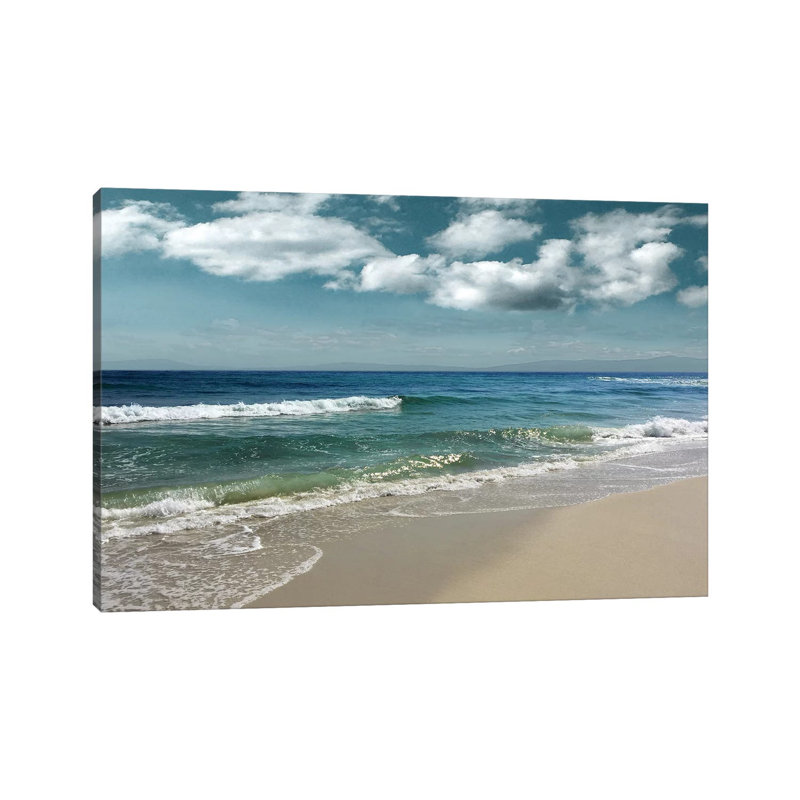 Majestic Waves by Nan - Print on Canvas, Wrapped Canvas, 20.32 cm H x 30.48 cm W