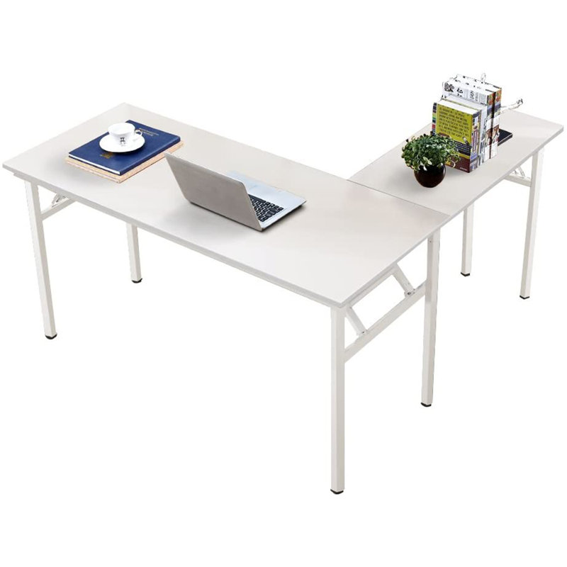 Clements Reversible L-Shape Desk, White