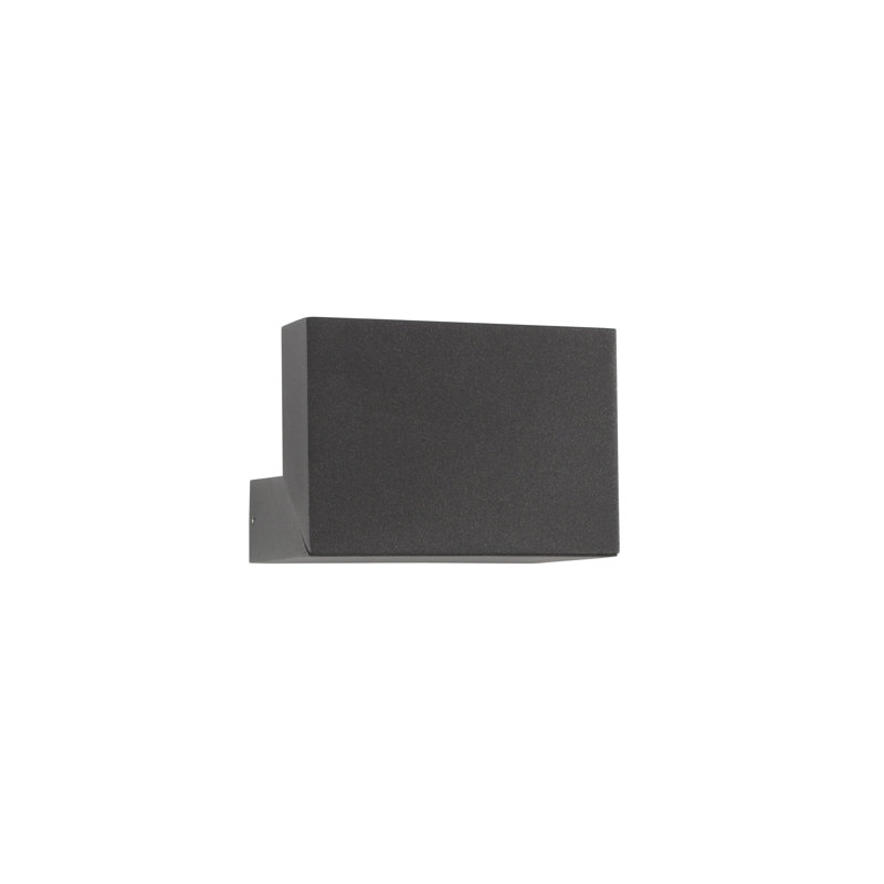 Anthracite Integrated LED Outdoor Armed Sconce